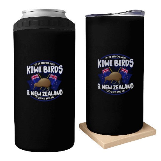 Bird Lover Endangered Species Kiwi Bird Can Coolers