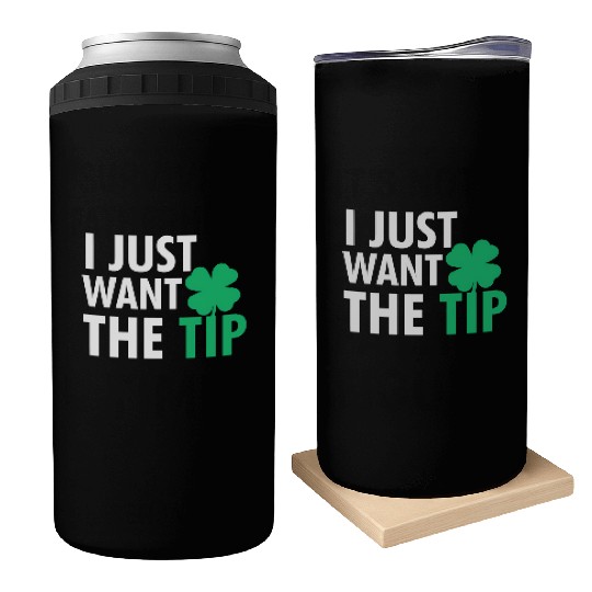 Bartender St Patric Day Just The Tip For Can Coolers