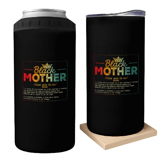 Black Mother African Americans Mothers Day Junetee Can Coolers