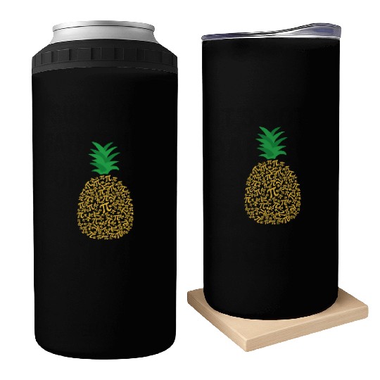 Cute Pi Day Pineapple Funny Math Teacher Can Coolers