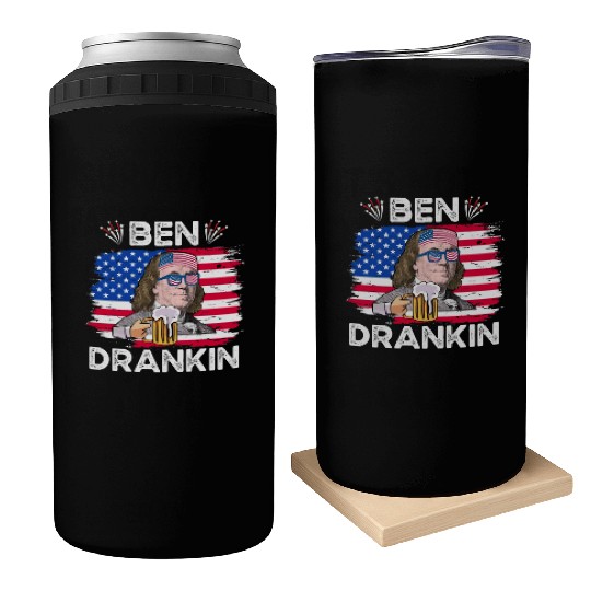 Ben Drankin US President Independence Day Can Coolers