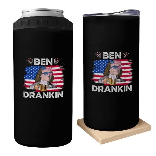 Ben Drankin US President Independence Day Can Coolers