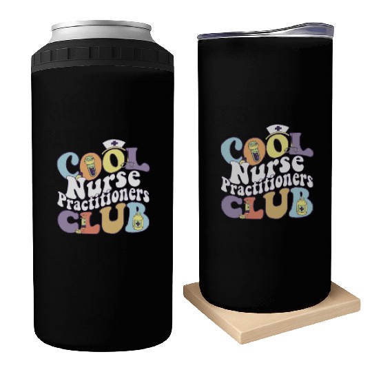 Cool Nurse Practitioners Club RN Registered Nurse Can Coolers