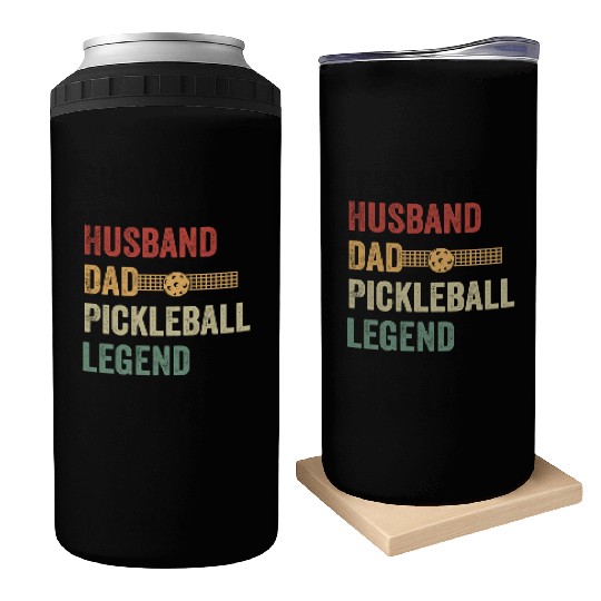 Husband Dad Pickleball Legend Can Coolers