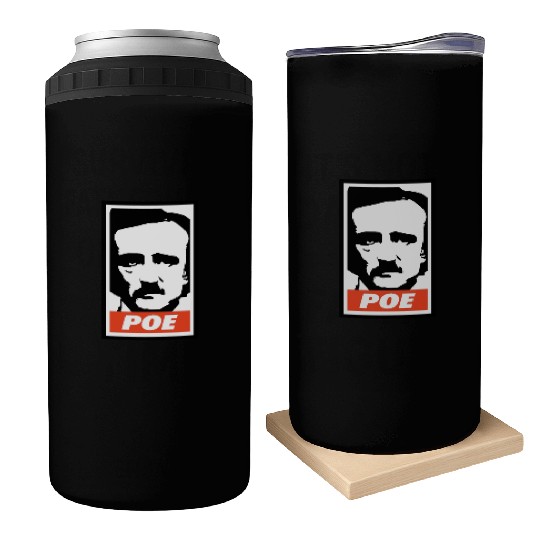 Edgar Allan Poe Can Coolers