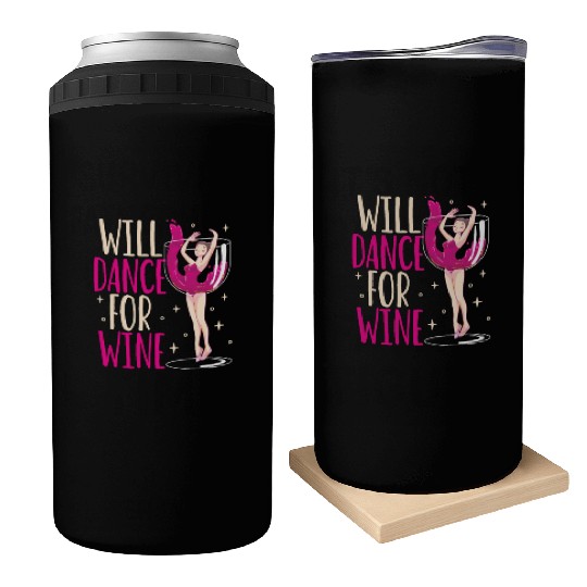 Ballet Ballerina Dance Dancer Dancing Ballet Gift Can Coolers