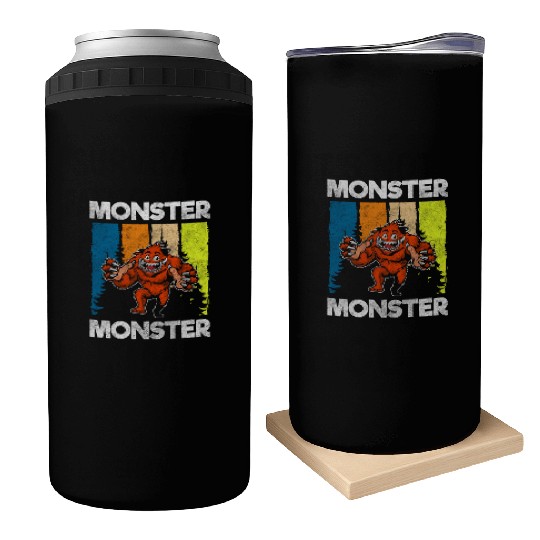 Monster Fright Character Monster Hunter Can Coolers