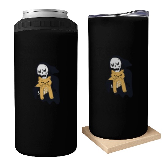The grim reaper loves cat Can Coolers