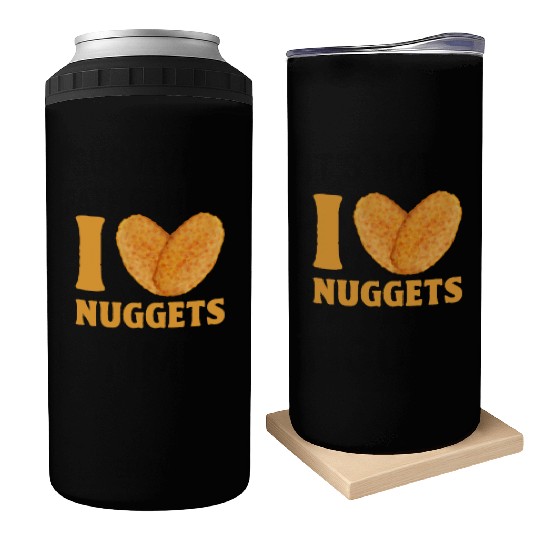 I Love Chicken Nuggets Can Coolers