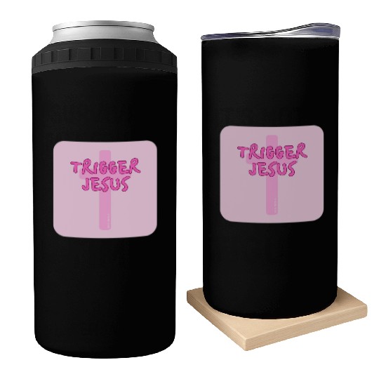 Trigger Jesus Affirmation By Abby Anime(c) Can Coolers