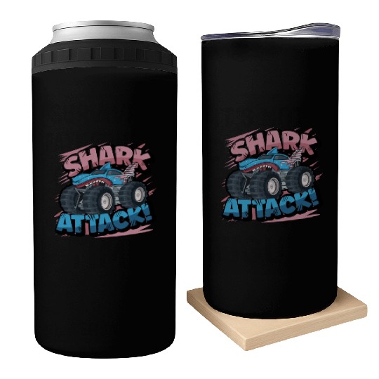 Monster Truck Shark Attack Week 2023 Can Coolers
