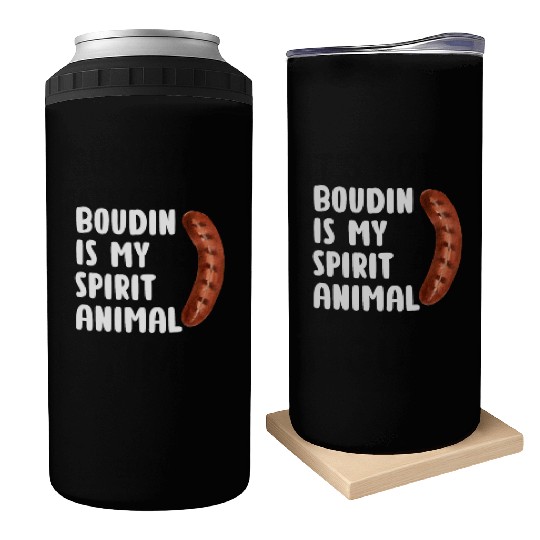 Boudin is My Spirit Animal, Funny Louisiana Cajun Can Coolers