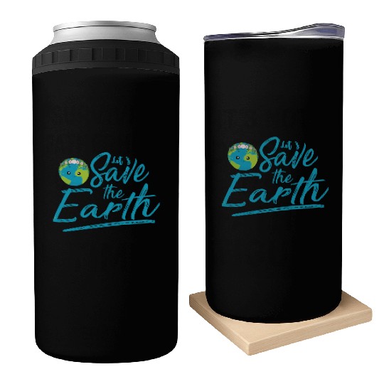 Earth Day Let S Save The Earth Can Coolers