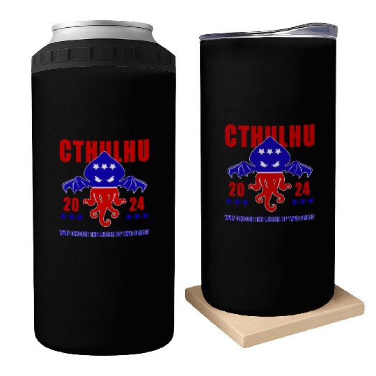 Cthulhu For President Can Coolers