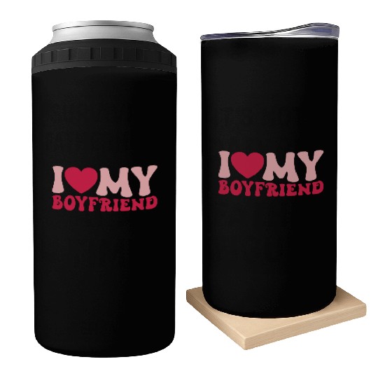 I Love My Boyfriend Can Coolers