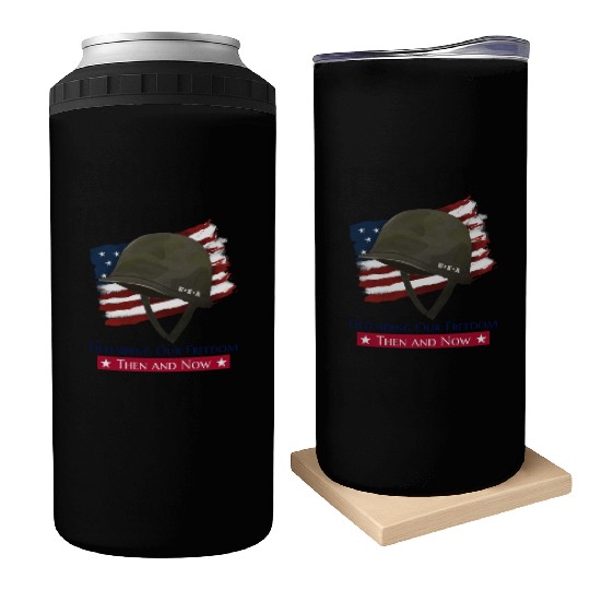 American Veteran | US Veteran | Military Veteran Can Coolers