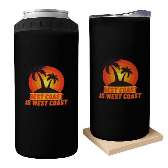 Best Coast Is West Coast Can Coolers
