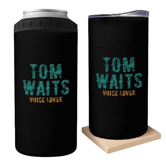 Tom Waits Voice Lover Retro Can Coolers