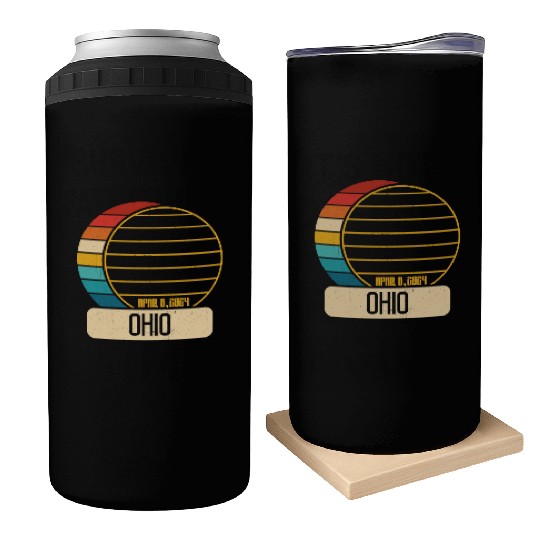 Total Solar Eclipse Ohio April 28 2024 Eclipse Can Coolers