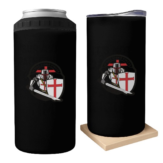 Crusader 'in Hoc Signo Vinces ' Knights Templar Can Coolers