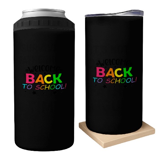 Welcome Back To School Can Coolers for Teachers Gift