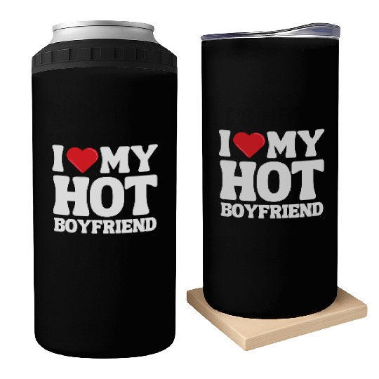 I Love My Boyfriend Can Coolers