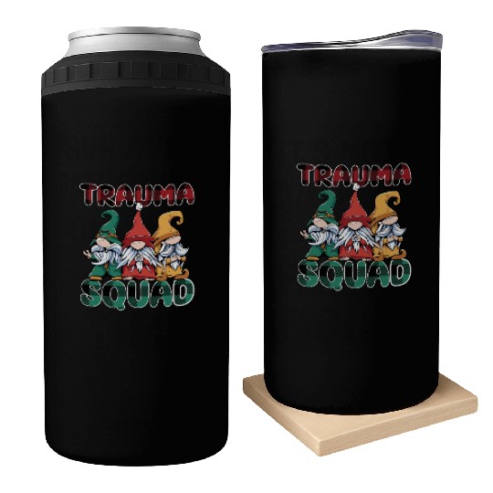 Trauma Squad Gnomes Emergency Nursing Can Coolers