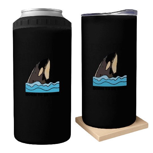 Born to Be Wild: Playful Orca Design Can Coolers