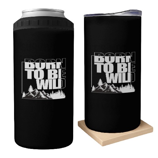 BORN TO BE WILD Can Coolers