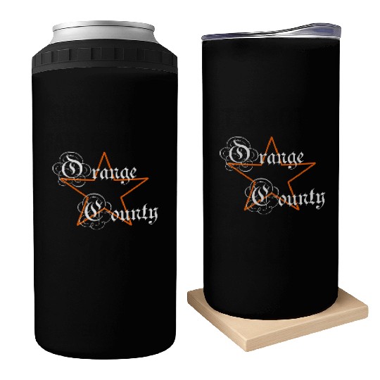 The Orange County California Collection Can Coolers