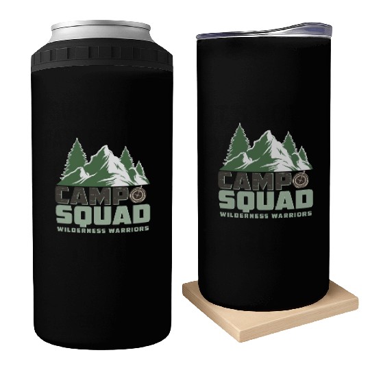 CAMP SQUAD WILDERNESS WARRIORS Can Coolers