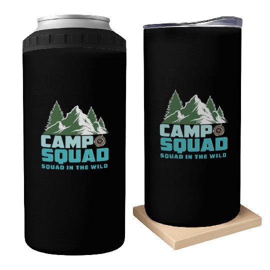 CAMP SQUAD SQUAD IN THE WILD Can Coolers