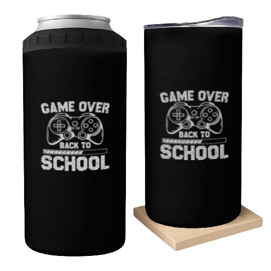 Game Over Back To School Can Coolers