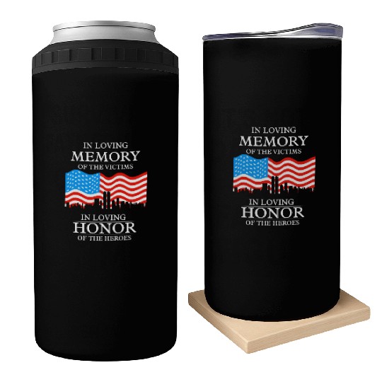 911 in loving memory Can Coolers