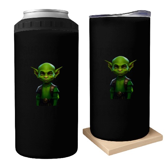Green Goblin Rascal Embrace the Mischief Can Coolers