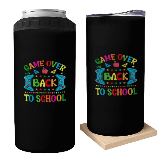 Game Over Back To School Can Coolers