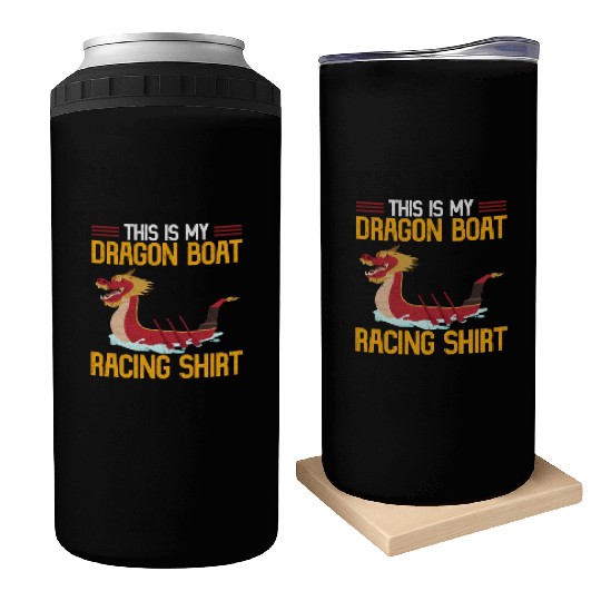 Funny This Is My Dragon Boat Racing Can Coolers Paddle