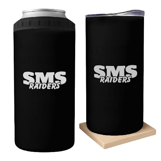 SMS Raider spirit wear and game day wear Can Coolers