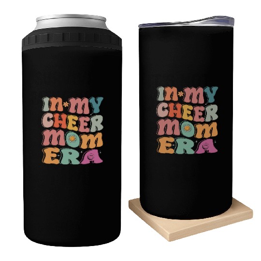 In My Cheer Mom Era Tie Dye Cheerleading Sport Mom Can Coolers