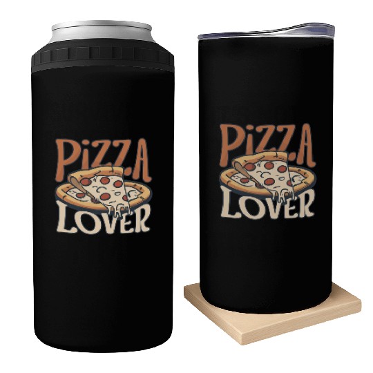 Funny Pizza Lover Can Coolers
