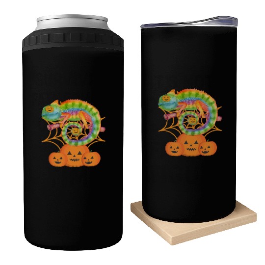 halloween Chameleon Can Coolers