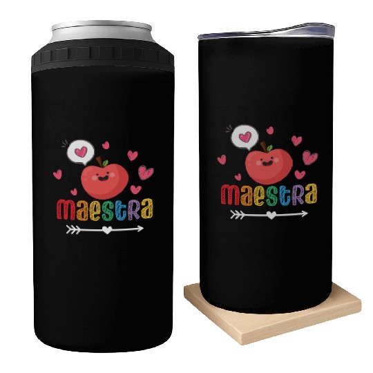 Maestra Bilingual Spanish Teacher team Can Coolers