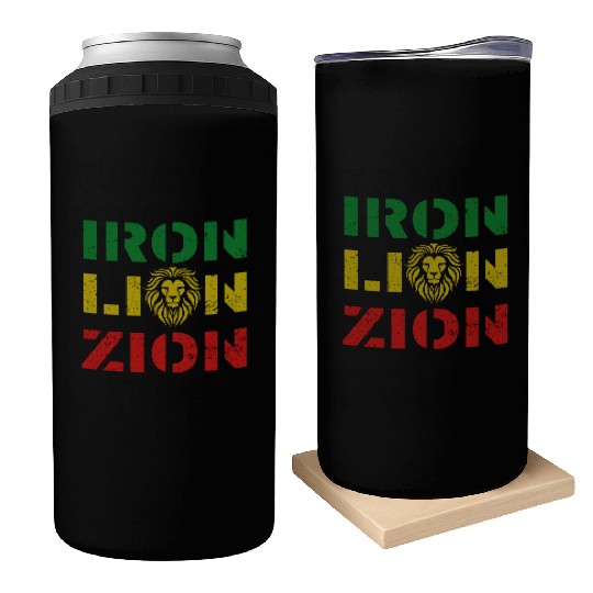 iron lion zion Can Coolers
