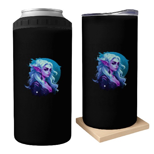 Enchanted Spectrum Elf Can Coolers