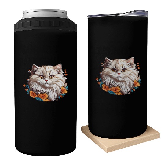 Persian Cat Can Coolers