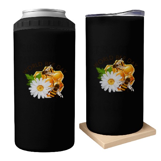 World Bee Day Honey Bees Can Coolers