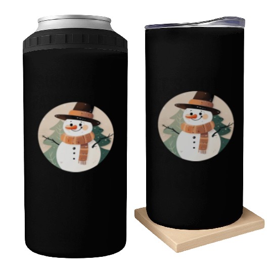 Snowman Can Coolers