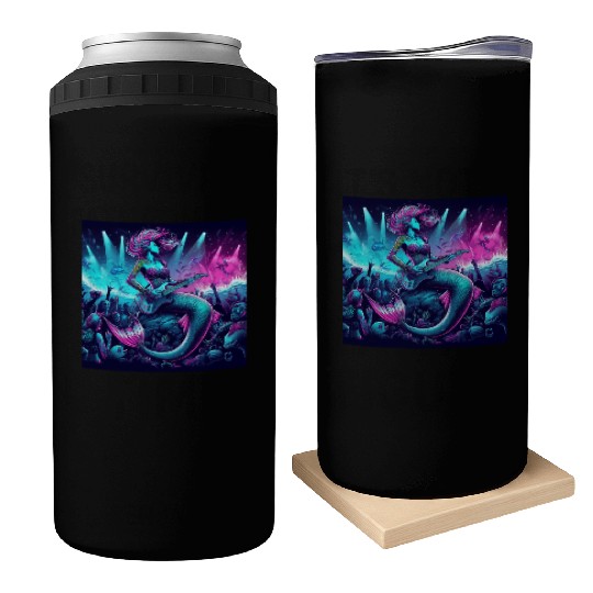 rock and roll under the sea Can Coolers
