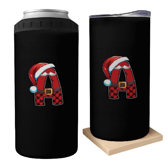 A Christmas Alphabet Letters Sublimation Can Coolers