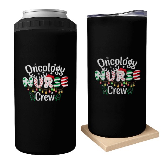 One merry Oncology Nurse Christmas Can Coolers